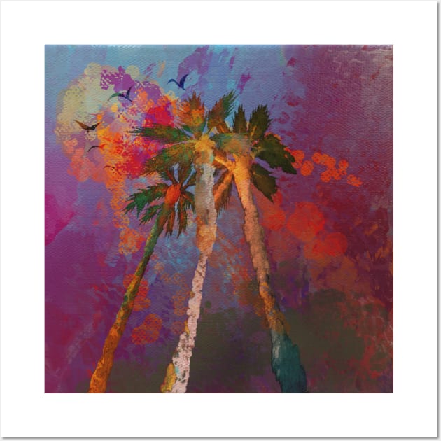 Palm Trees Wall Art by MikaelJenei